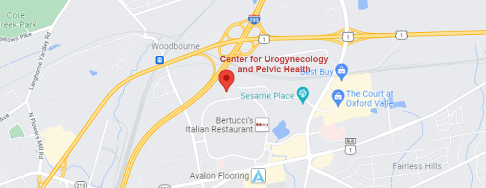 Center for Urogynecology and Pelvic Health Langhorne map