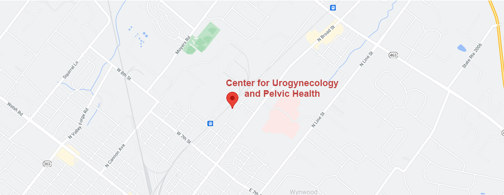 Center for Urogynecology and Pelvic Health Lansdale map